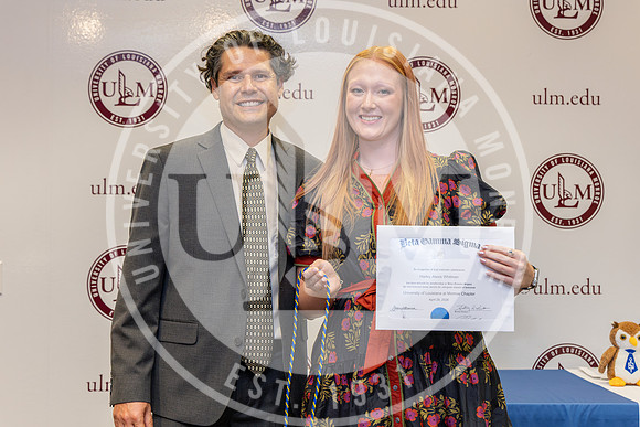 Beta Gamma Sigma Induction