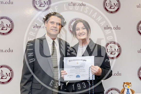 Beta Gamma Sigma Induction