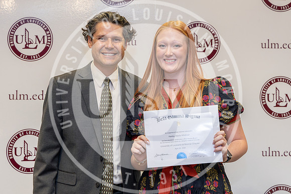 Beta Gamma Sigma Induction