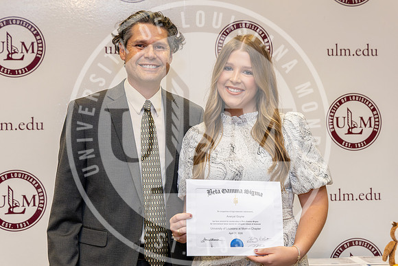 Beta Gamma Sigma Induction
