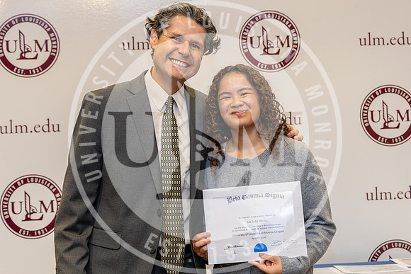 Beta Gamma Sigma Induction