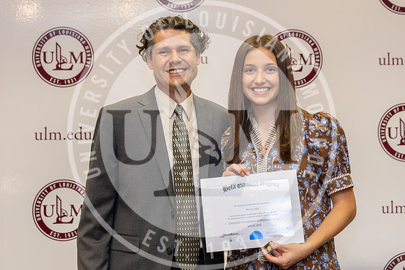 Beta Gamma Sigma Induction