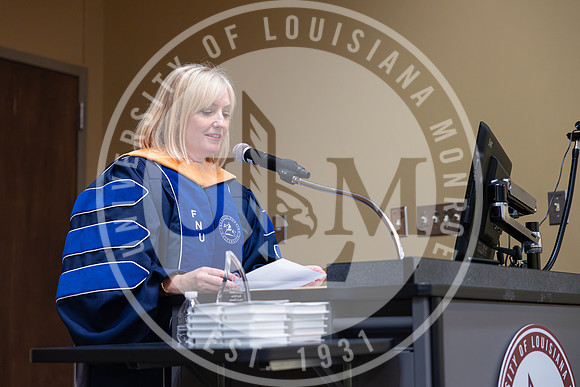 ULM Nursing Pining and Hooding