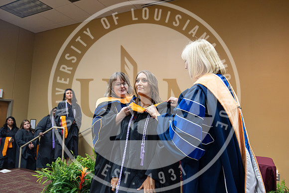 ULM Nursing Pining and Hooding