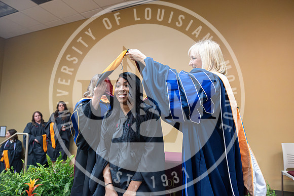 ULM Nursing Pining and Hooding